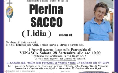 Sacco Pierina Lidia